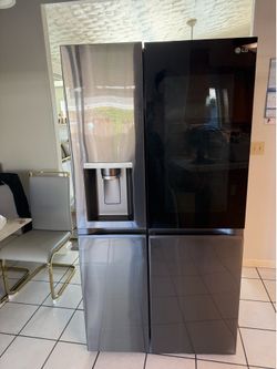 LG - 27.1 Cu. Ft. Side-by-Side