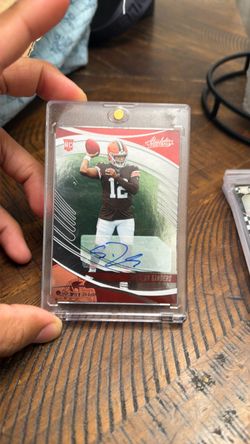 Shedeur Sanders Panini Absolute RC Auto Card