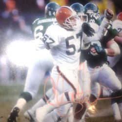 Clay Matthews Autograph 8x10 Photo Cleveland Browns Coa 
