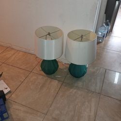 Table Lamps 2; for $15