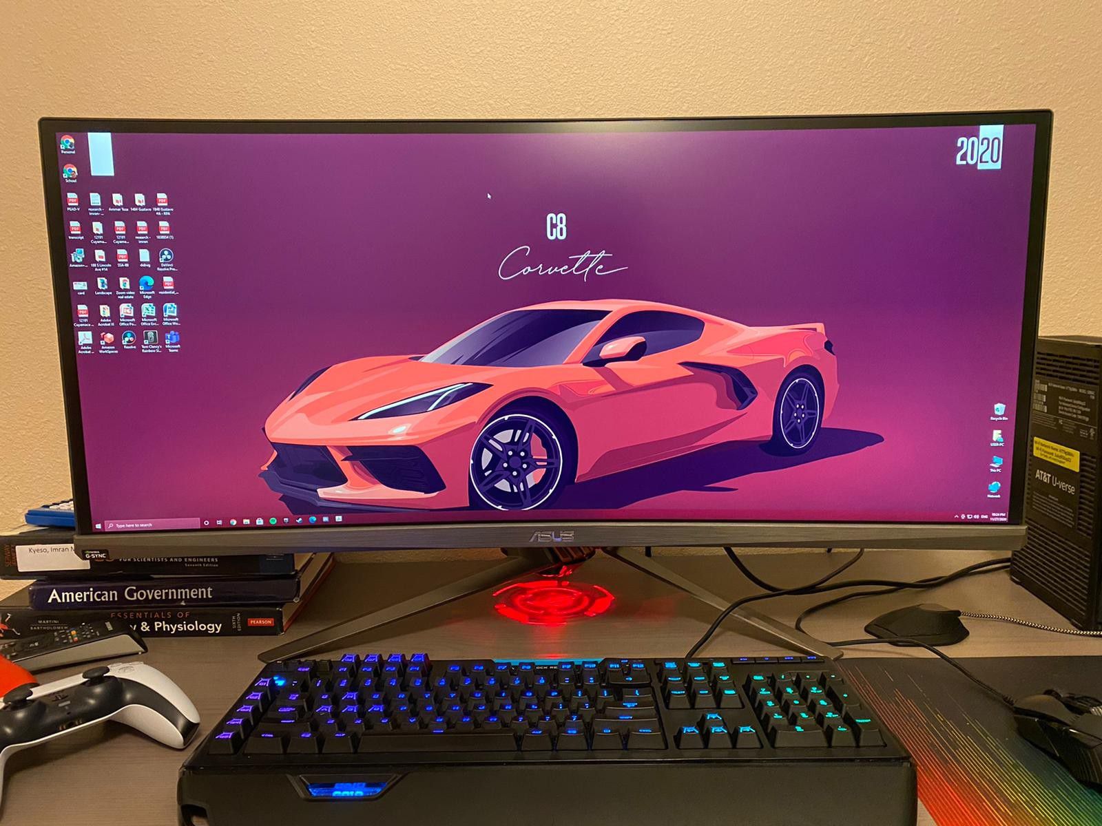 ASUS ROG Swift PG348Q 34" Gaming Monitor Curved Ultra-Wide 3440x1440