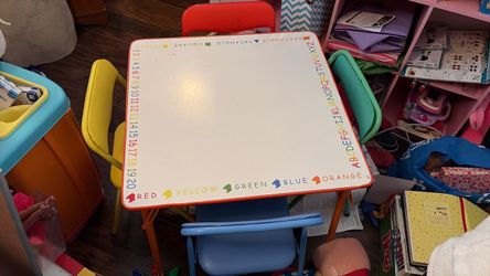 Kids Activity Table and Chair Set