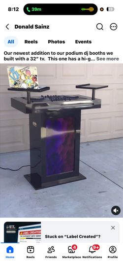 Custom Dj Booth