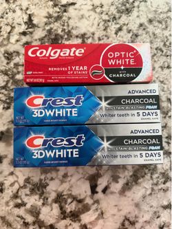 Charcoal toothpaste