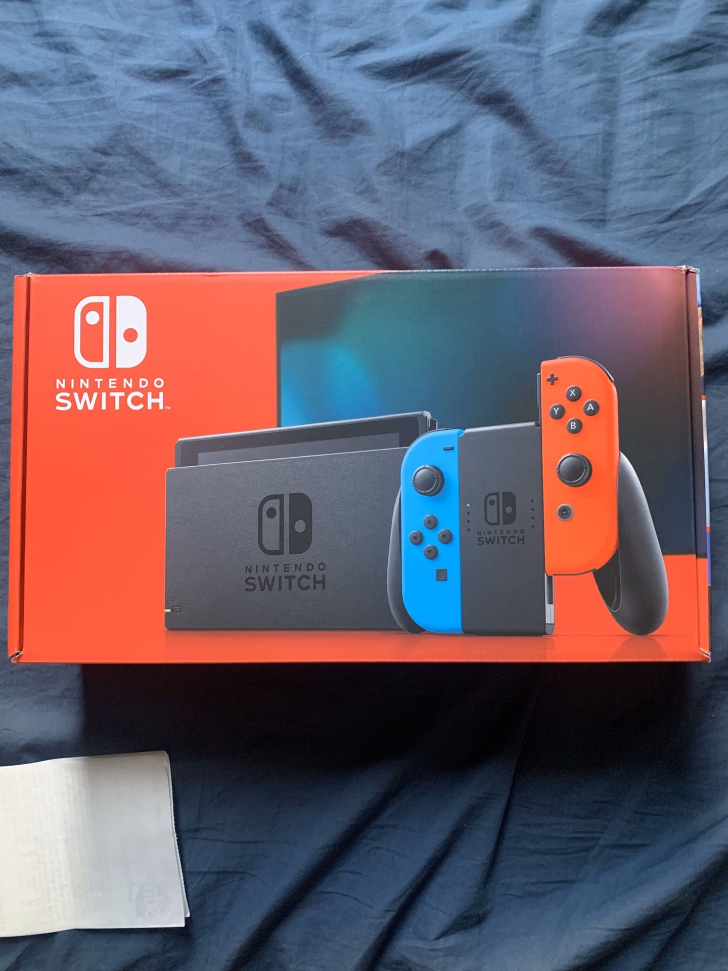 Nintendo Switch 32GB Console w/ Neon Red and Neon Blue Joy-Con