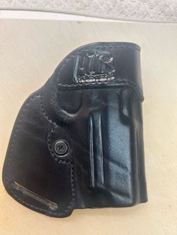 MTR HAND MOLDED BLACK LEATHER COMPACT OWB
