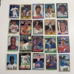 20 Different Rookie Baseball Cards Hall All Of Famers Or Superstars Griffey Jr Bonds McGwire And More
