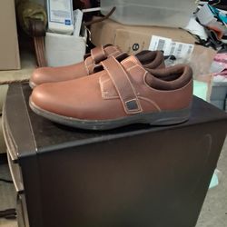 Men's anodyne Brown leather shoes size 14 xw