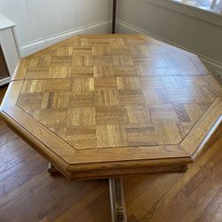Round Octagonal Dining Table