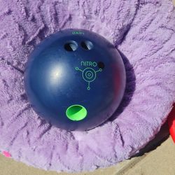 Nitro Ebonite Bowling Ball 15 Lbs