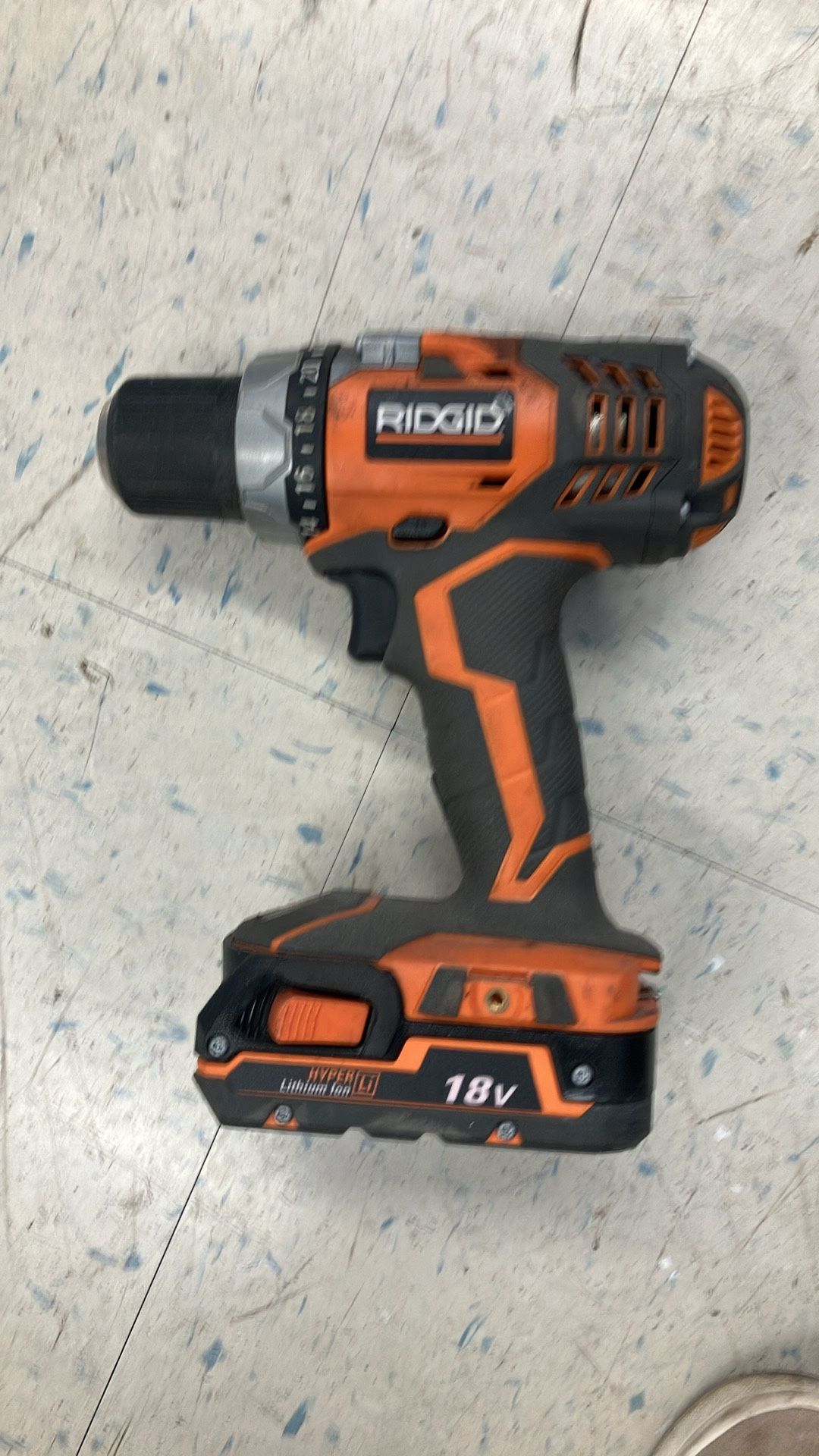 Rigid 18v Drill