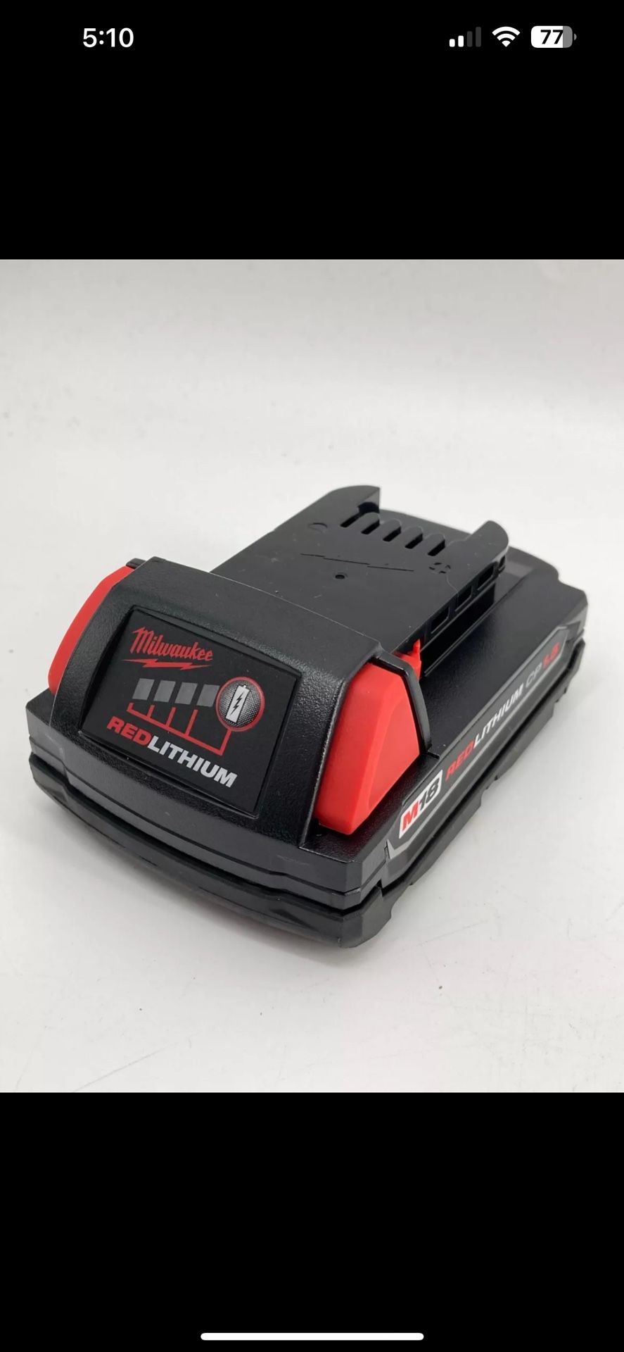 Milwaukee M-18 Compact Battery 3 Ah 48-11-1815 18V XC Lithium Ion