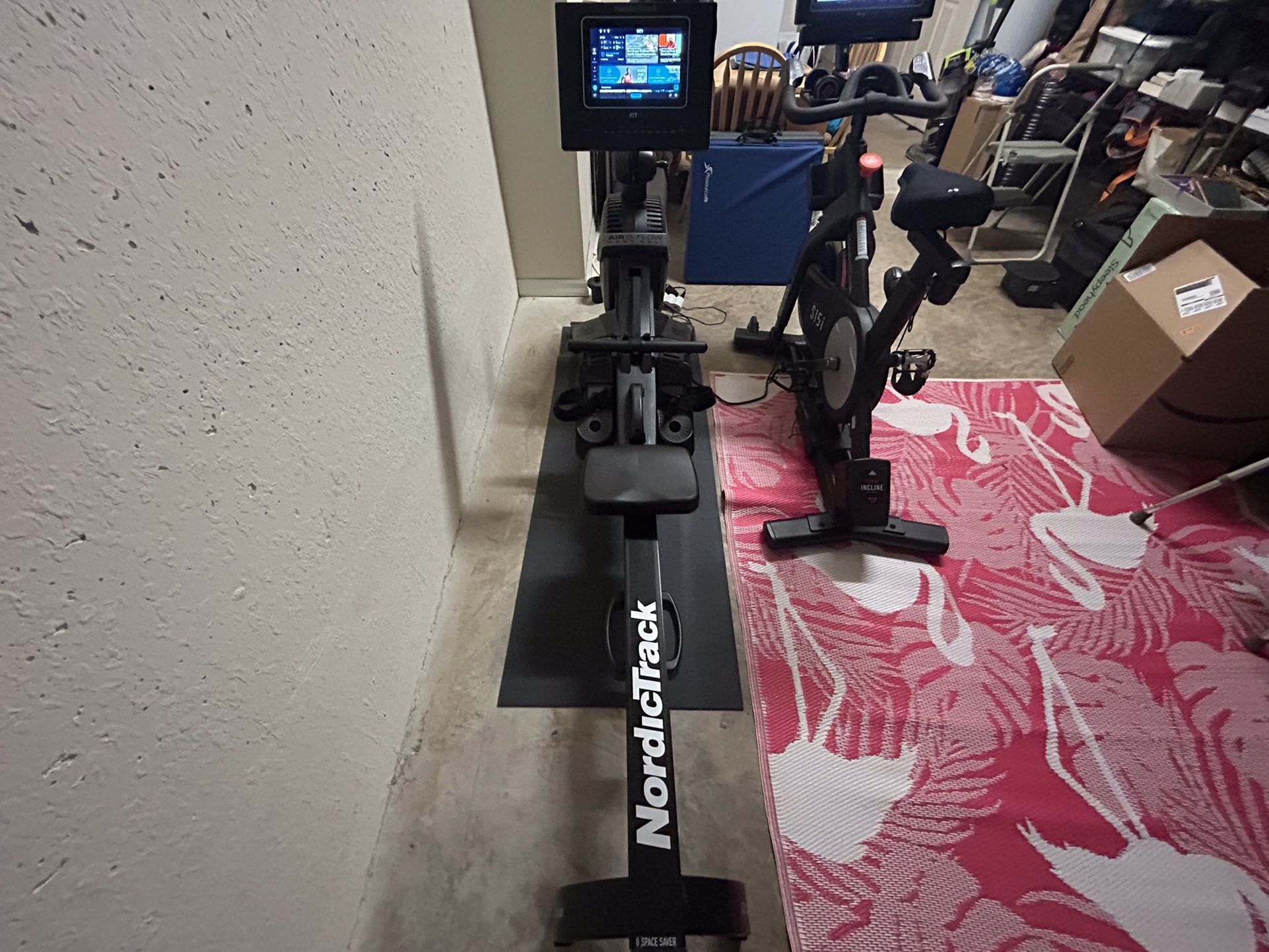 Row and bike From Nordictrack IFit