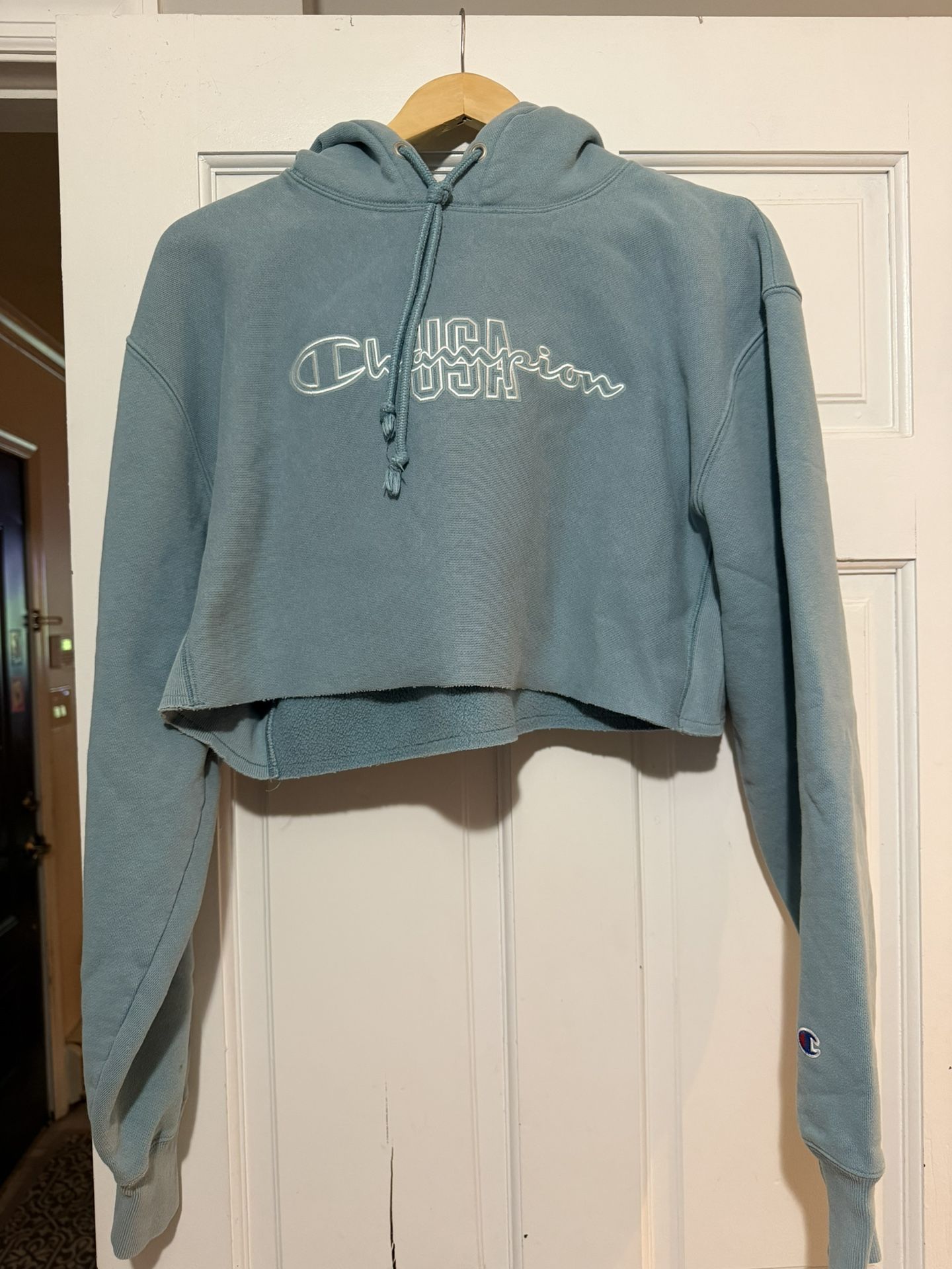 Cropped Champion USA Sweatshirt