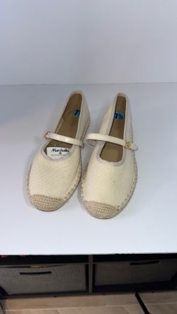 Michael Kors Lynn Ballet Espadrille – Pale Canvas/Hemp – Size 7.5 – New, Priced to Sell
