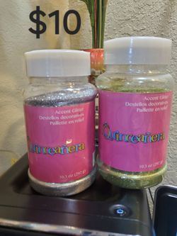 Glitter sealed