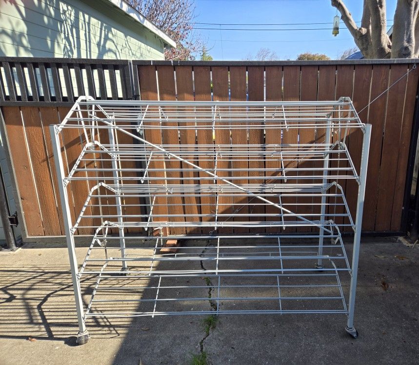 Metal Shoe Rack