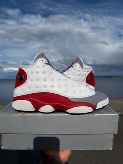 Air Jordan retro 13 grey toe size 13