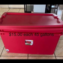 Storage Bin 45 Gallon 