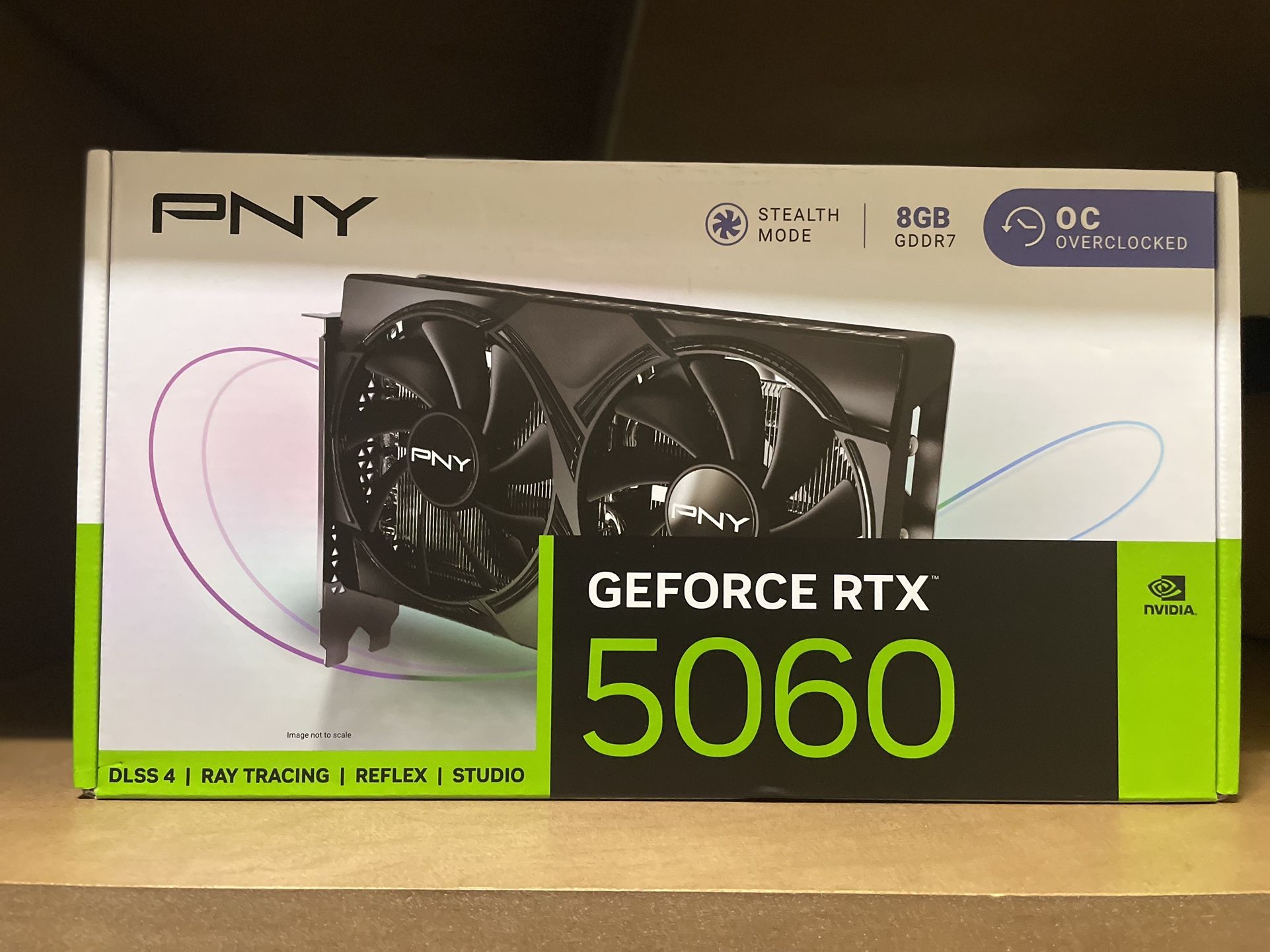 New Sealed - RTX 5060 8GB Overclocked Dual Fan GPU