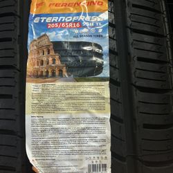 New 205/65R16 Ferentino $$95 Per Tire 