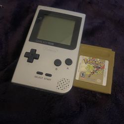 🔥🎮 Nintendo Game Boy Pocket + Pokémon Gold Bundle – CLEAN! 🎮🔥