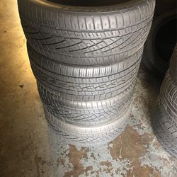 FULL SET 225 45 R 17 Continental Extreme Contact