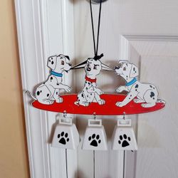 Rare Disney 101 Dalmatians Wind Chime