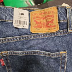 New Mens Levi's jeans 34/32