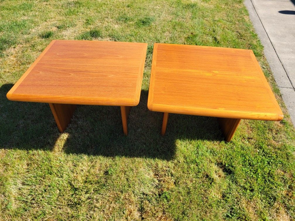 MCM Teak End Tables
