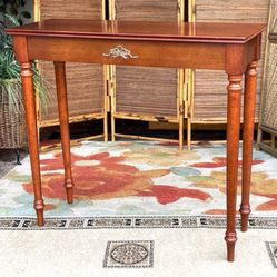 Bombay Original Mahogany Accent Console Table - 32L x 29H x 12W - Excellent condition 