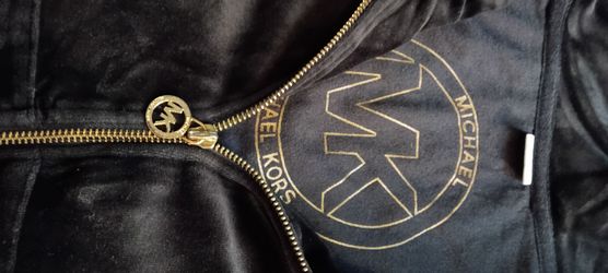Michael Kors Black Zip-Up Jacket