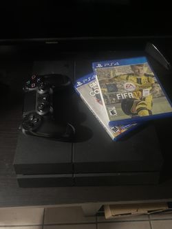 PS4 With Games And Controller 