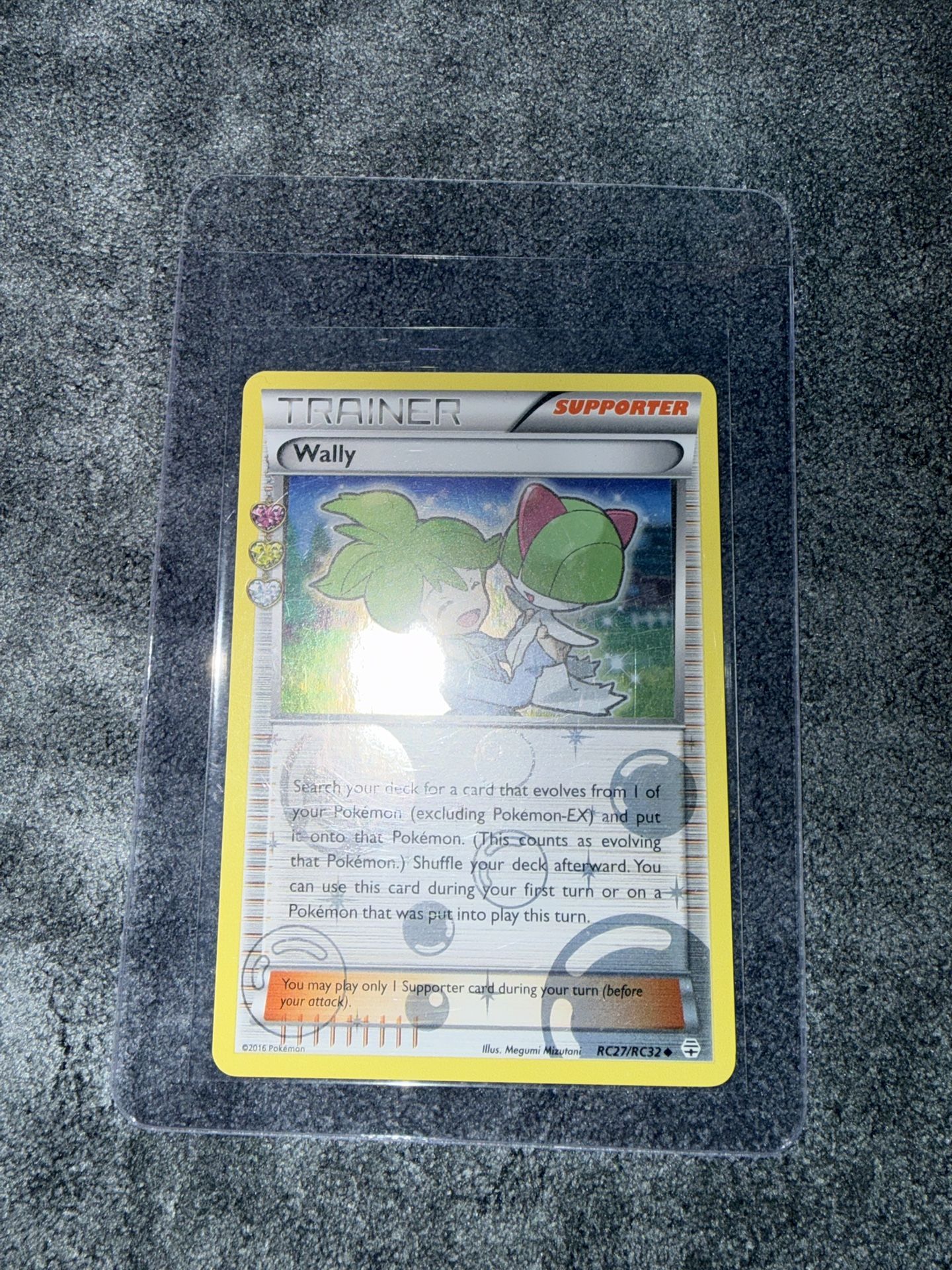 Trainer Pokémon Card WALLY
