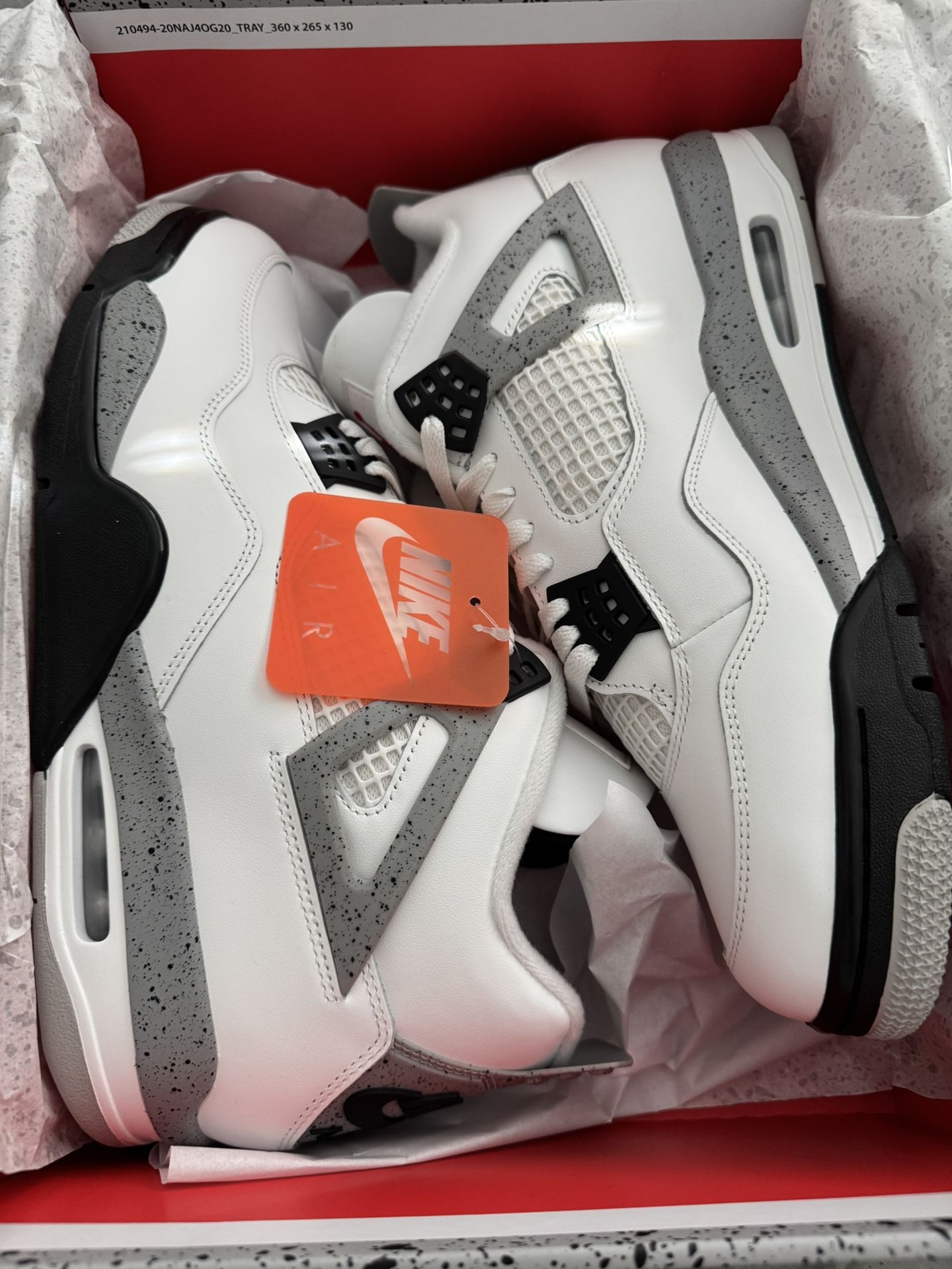 Nike Air Jordan 4 “White Cement”