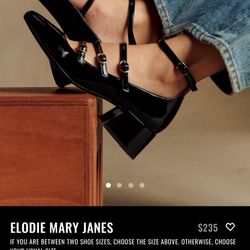 Sézane Elodie Black Heels