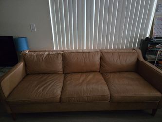 Genuine Leather Sofa