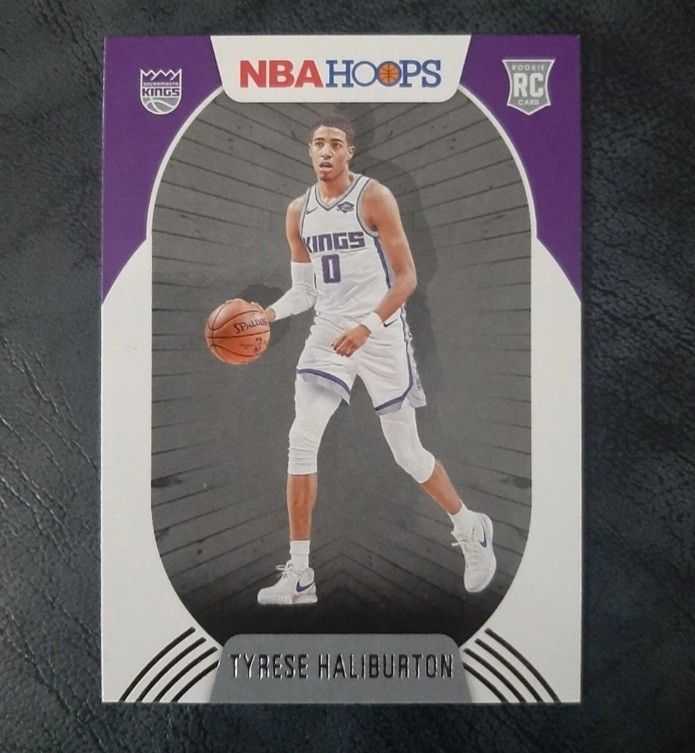 2020-21 Panini NBA Hoops Tyrese Halliburton Rookie Card RC #238 Kings