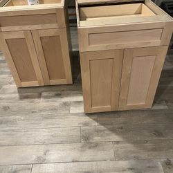 Brand New Unfinished Base Cabinets