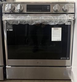  $1,400 ONLY! LG 6.3 cu ft Smart Induction Slide-In Range w/ Air Fry & ProBake Convection – Retail $2,800 – You Save $1,400 Today! 