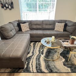 Gray Sectional Couch 