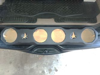 Speaker Rack 6.5 speakers two tweeters