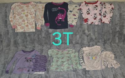 Toddler Girls Pajamas Size 3T