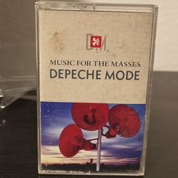Depeche Mode - Music For The Masses US Original Pressing Cassette 