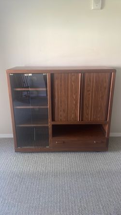Wood TV Cabinet