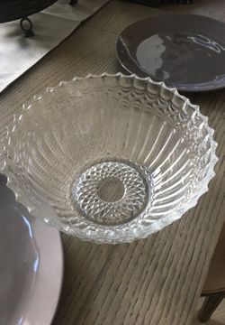 Small crystal bowl