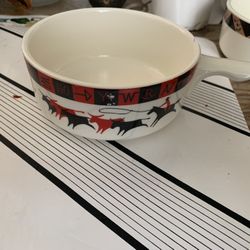 Fondue Pots Cream Color