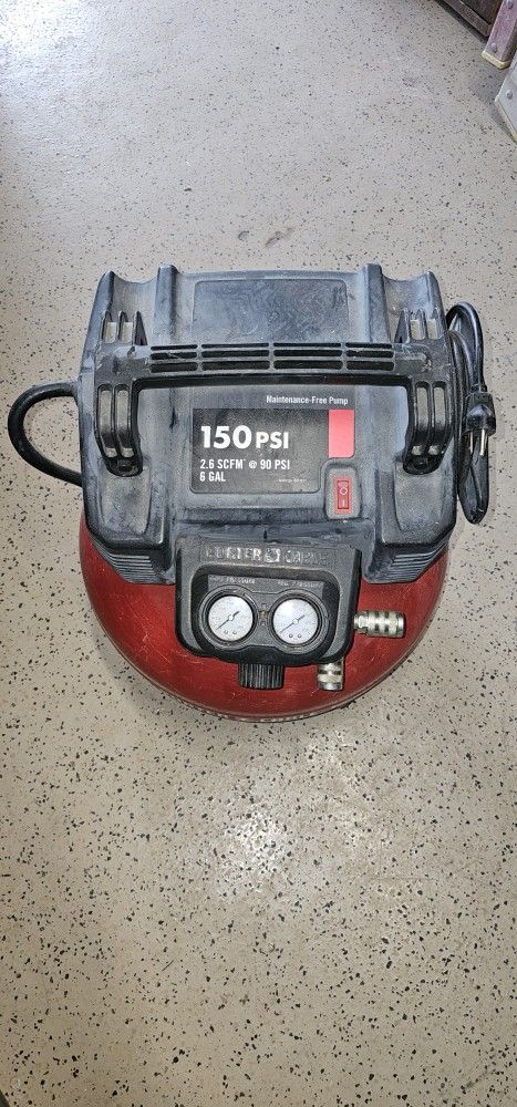 Porter Cable Air Compressor 150PSI 6 Gal