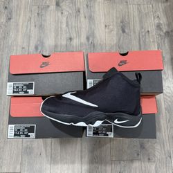 Nike Air Zoom Flight The Glove Black White OG Size 10 12 13
