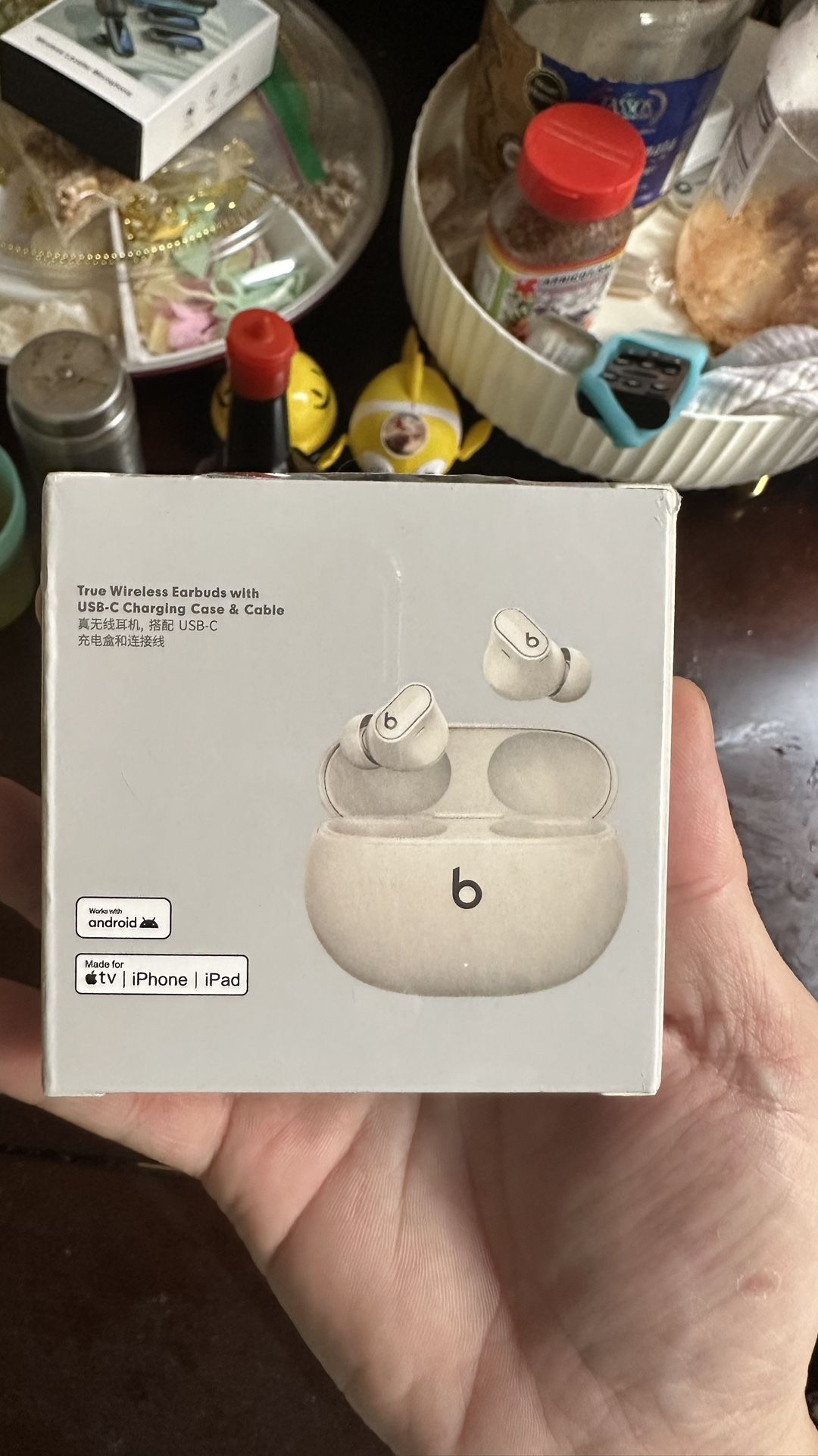 Beats Studio Buds + True Wireless Noise Cancelling Earbuds Ivory